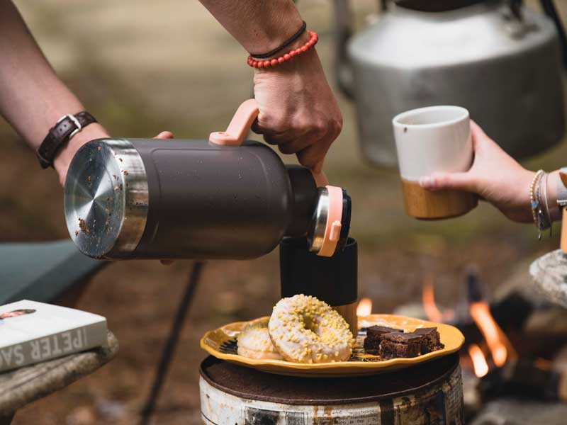 koffie op camping